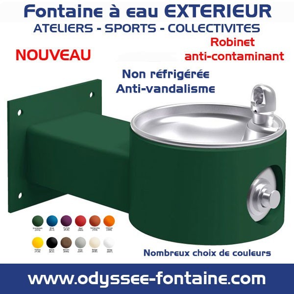 Fontaine Murale Inox Elkay Non Refrigeree