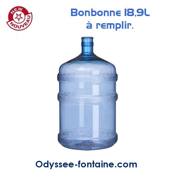 Bonbonne eau - achat en ligne pour fontaine bonbonne de 18 et 12