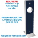 LOCATION BORNE DESINFECTION de GEL HYDROALCOOLIQUE AUTOMATIQUE ET DESIGN ACCUEIL