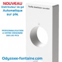 LOCATION BORNE DESINFECTION de GEL HYDROALCOOLIQUE AUTOMATIQUE ET DESIGN ACCUEIL