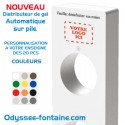 LOCATION BORNE DESINFECTION de GEL HYDROALCOOLIQUE AUTOMATIQUE ET DESIGN ACCUEIL