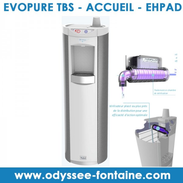 Fontaine à Eau Filtration Uv Evopure Tobesure